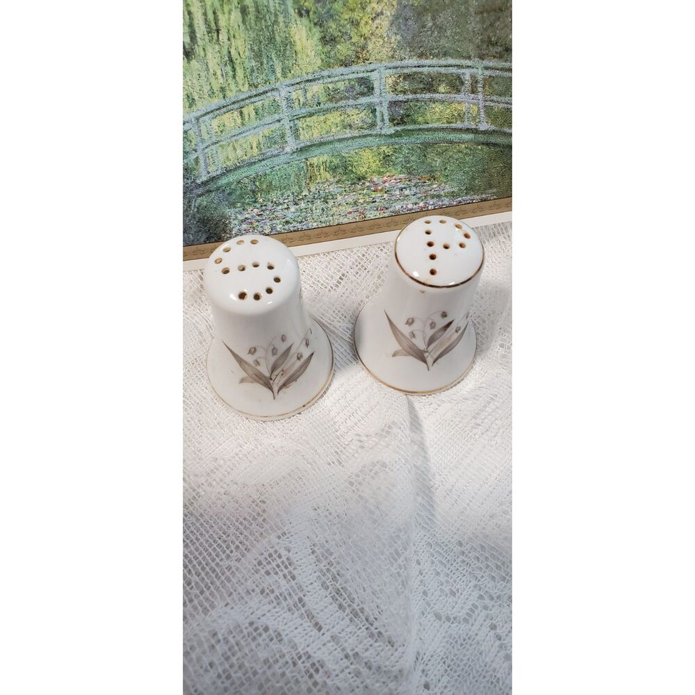 Kayson's Salt & Pepper Shakers Fine China ~Vintage~ 1961